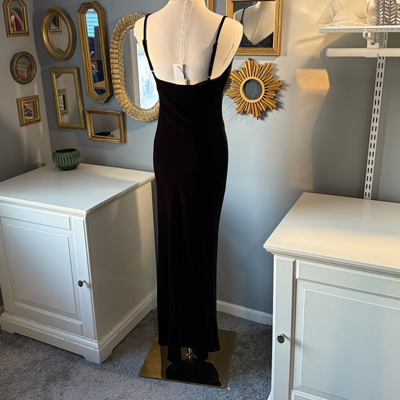 L’AGENCE Velvet midi dress size 2 - Picture 3 of 9
